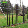 Factory price spear double rail steel fence panel